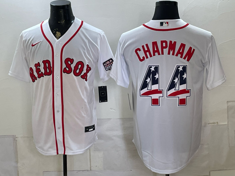 Men 2026 Boston Red Sox #44 Chapman White Game Nike MLB Jersey 0804002